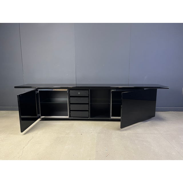 1970s Sheraton Sideboard by Giotto Stoppino for Acerbis, 1977 For Sale - Image 5 of 13