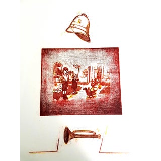 Max Ernst - The Soldier - Original Lithograph 1972 For Sale