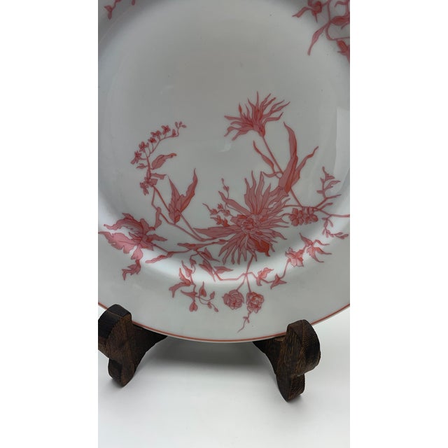 Vintage Limoges Hard Porcelain Plates by Georges Boyer, 1960s, Set of 12 For Sale - Image 3 of 9