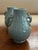 Asian Late Qing Dynasty / Early Republic Chinese Hu Form Celadon Glaze Vases - a Pair For Sale - Image 3 of 7