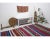 Striped Colorful Kilim Rug For Sale In Los Angeles - Image 6 of 7