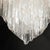 Mid-Century Modernist Hand-Blown Murano Angular Tronchi Glass Chandelier For Sale - Image 11 of 18