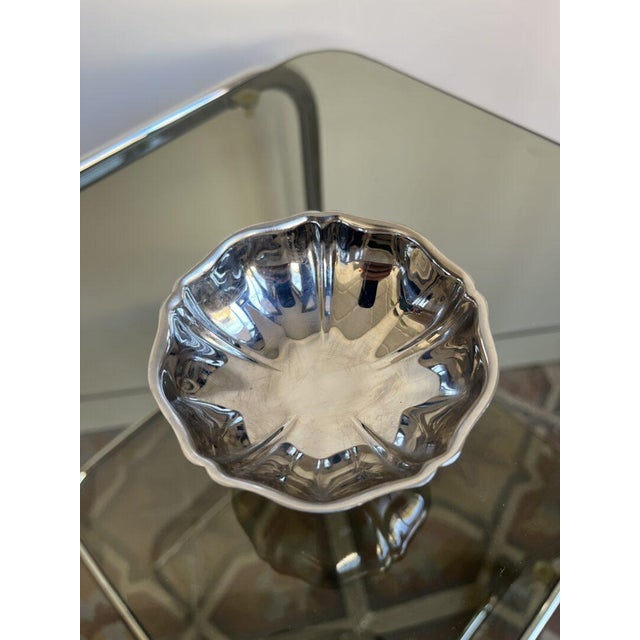 Silver Stainless Steel Cups, France, Set of 4 For Sale - Image 8 of 10