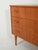 Wood Scandinavian Teak Chest of Drawers with Brass Inserts, 1950s For Sale - Image 7 of 9