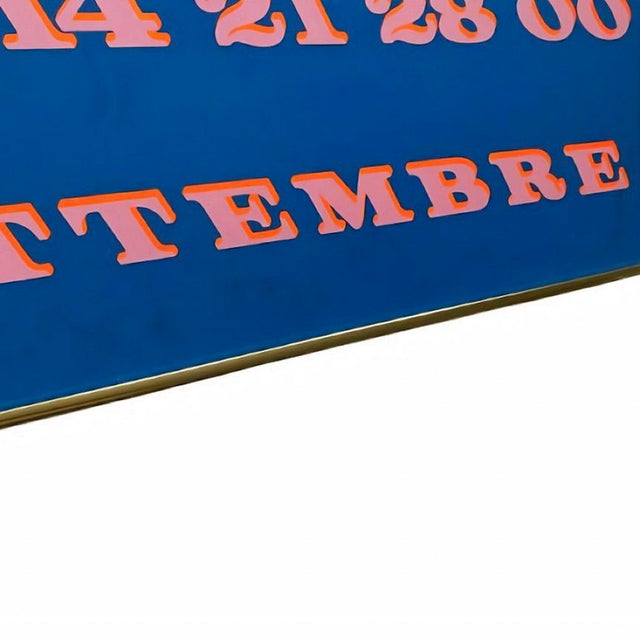 Olivetti Lettera 32 Hand-Printed Poster by Alan Fletcher, 1969 For Sale - Image 4 of 6