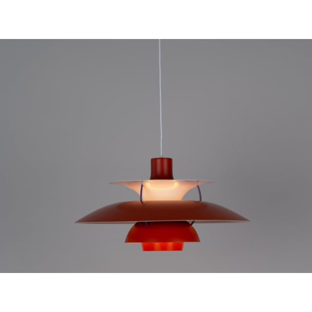 Vintage Danish PH 5 Lamp by Poul Henningsen for Louis Poulsen, 1990s For Sale - Image 3 of 9