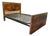 Art Deco Bur Walnut Double Bed, 1920 For Sale