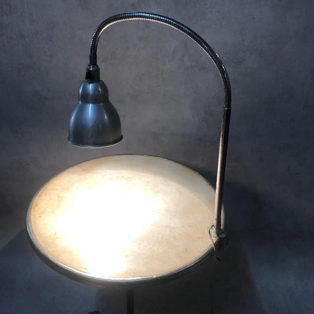 Chrome Architects Table Lamp, 1950s For Sale - Image 4 of 12