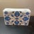 1960s Gorgeous Marble W Lapis Lazuli Inlay 4”x6”x1” Jewelry Casket For Sale - Image 5 of 7