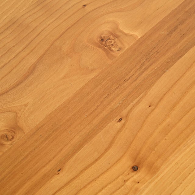 Elm Dining Table by Charlotte Perriand for Les Arcs, France, 1970s For Sale - Image 13 of 14