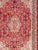 Vintage Mashad Rug With Floral Medallion Design in Red and Cream For Sale - Image 4 of 11