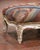 French 19th Century French Louis XV Painted Footstool With Aubusson Tapestry For Sale - Image 3 of 8