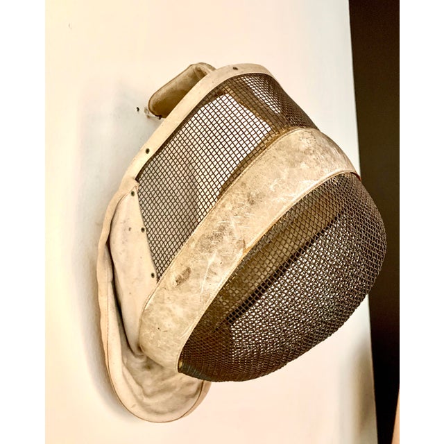 Vintage Leon Paul London Fencing Helmet Wire Face Mask Chairish