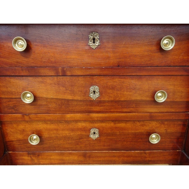Wood Chest of Drawers in Walnut, 1820s For Sale - Image 7 of 18