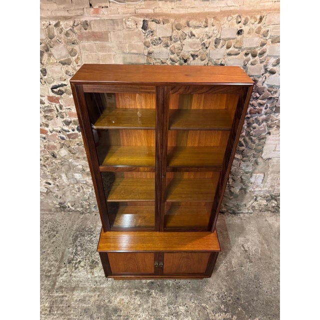 Mid-Century Teak & Glazed Bookcase from Turnidge, 1960s For Sale - Image 15 of 18
