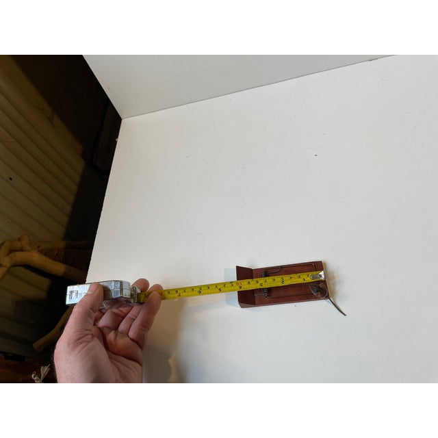 1960s Mid-Century Scandinavian Mousetrap Paper Holder in Teak, 1960s For Sale - Image 5 of 8