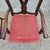 Lane Furniture Mid-20th Century Vintage Lane Rustic Floral Paint Decorated Walnut Arm Chairs, a Pair For Sale - Image 4 of 18