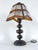 Large Brutalist Thick Glass and Metal Table Lamp by Longobard, Italy, 1970s For Sale - Image 10 of 18
