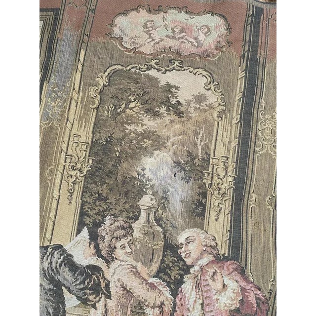 Antique French Jaquar Tapestry For Sale - Image 5 of 18