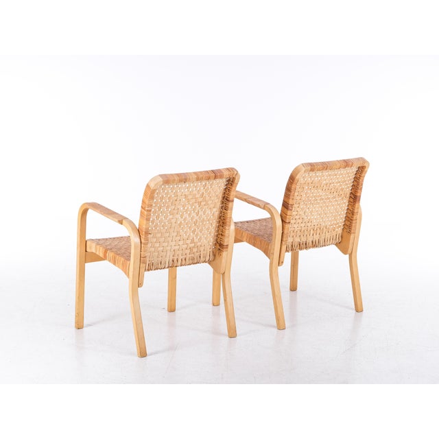 Set of Model 45 Armchairs attributed to Alvar Aalto for Artek, 1970s For Sale - Image 10 of 14