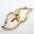 Gold Vintage Tiffany & Co. Yellow Gold Diamond Two Leaf Double Brooch Pin For Sale - Image 8 of 13