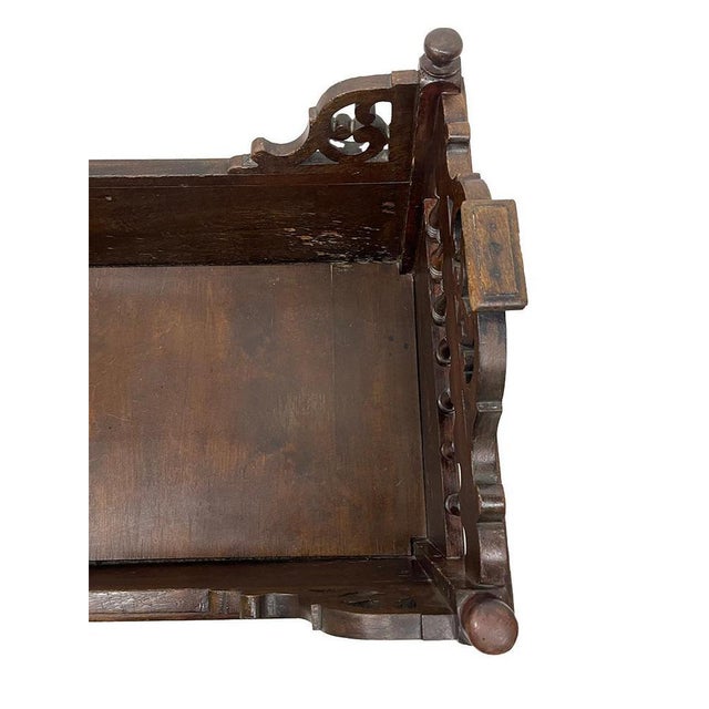 18th Century English Oak Childrens Cradle For Sale - Image 9 of 18