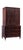 Barbara Barry for Baker Furniture Mahogany Armoire. This is a two piece armoire featuring a dresser on bottom with three...