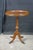Vintage Georgian Style Round Mahogany Piecrust Pedestal Table Sculpture Stand For Sale - Image 4 of 18