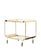 French Art Deco Bar Cart in Brass, 1920s For Sale - Image 10 of 10