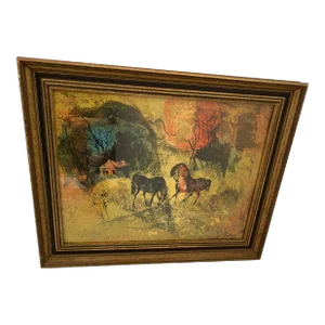 Original Vietnamese Signed Lithograph by Lebadang