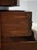 1920s Vintage Small Size English Burl Wood Highboy For Sale - Image 5 of 15