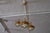 Mid-Century Modern Danish Three-Armed Copper Ceiling light, 1960s For Sale - Image 3 of 8