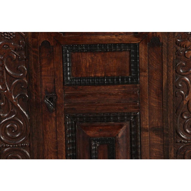 Brown Antique Oak Dresser, 1880 For Sale - Image 8 of 18