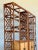 Brown Vintage Bamboo Fretwork Etagere - A Pair For Sale - Image 8 of 12