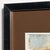 Chocolate 20th Century French Dark Brown Signed Oil on Panel Impressionist Street Scene in Passe-Partout For Sale - Image 8 of 15