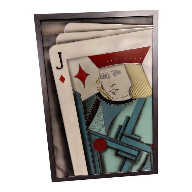 1989 "Jack" R. Scott Thune Oil Painting on Metal, Framed For Sale