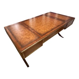 Correspondents Leather Writing Desk & Chair For Sale