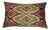 Multi Color Hand Knotted Turkish Silk Ikat Pillow For Sale