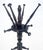 Solid Mahogany Turned Wood Tripod Base Coat Rack c1940s MINT For Sale - Image 12 of 12