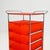 Mobil Storage Unit in Orange PMMA and Chrome by Antonio Citterio for Kartell, Italy, 1990s For Sale - Image 15 of 17