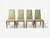 Grosfeld House, Six Dining Chairs, Walnut, Fabric, Usa, 1970s For Sale In New York - Image 6 of 15
