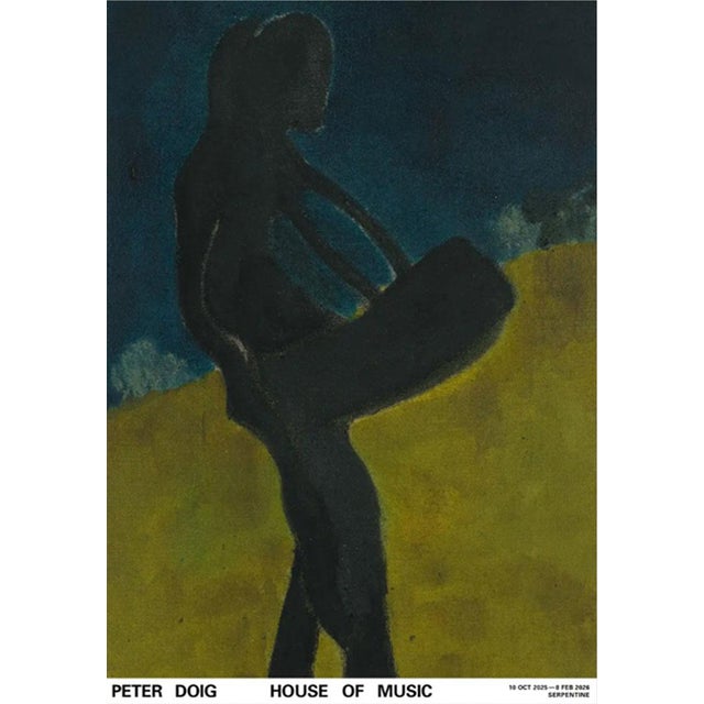Peter Doig House of Music Exhibition Poster Dimensions: 27,1 x 38,9 in / 69 x 99 cm Sold unframed