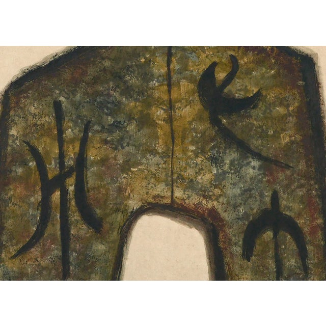 Modern Ancient Chinese Coin Series Figural Abstract by Anna Wu Weakland For Sale - Image 3 of 7