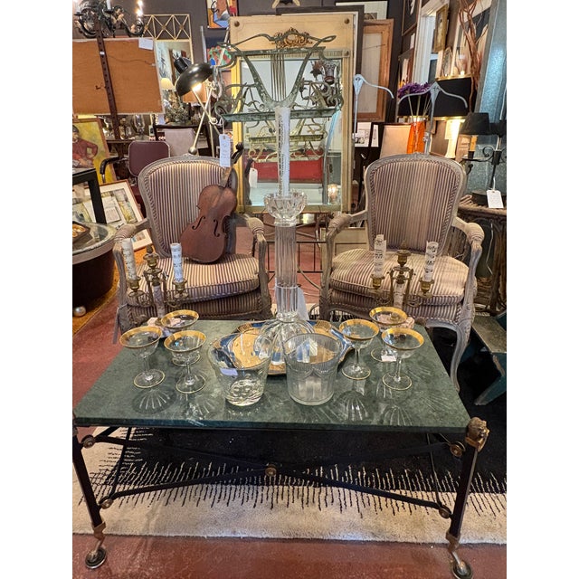 Bronze 19th Century French Marble and Bronze Candlesticks, Pair For Sale - Image 8 of 8