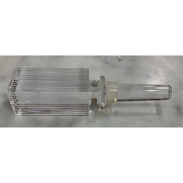 Vera Wang Vintage Barware - 2 Vera Wang Crystal Bottle Stoppers & 6 Crystal Shot Glasses - Palm Beach Regency, Bar Cart Glam & Grandmillennial - See Pics! For Sale - Image 4 of 9