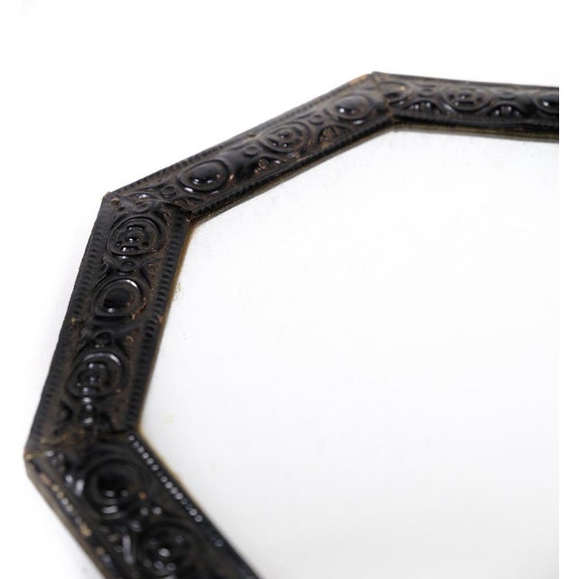 Dark Wood Mirror, 1890s For Sale - Image 3 of 7