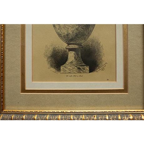 Vintage Neoclassical Gilded Framed Prints by c.h. Kreutzberger – Set of 4 For Sale - Image 9 of 15