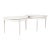 Late 19th Century Swedish White Large Demi Lune Side Tables Consoles For Sale