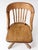 Antique Spritzer's Wood Swivel Desk Chair For Sale - Image 6 of 17