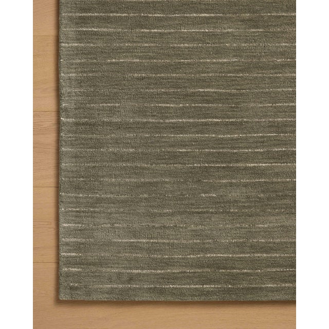 2020s Chris Loves Julia x Loloi Henry Olive / Ivory 9'-3" x 13' Area Rug For Sale - Image 5 of 6